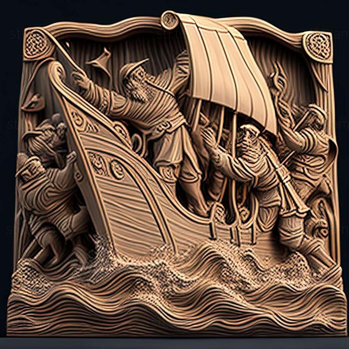 3D модель Игра Победа на море (STL)